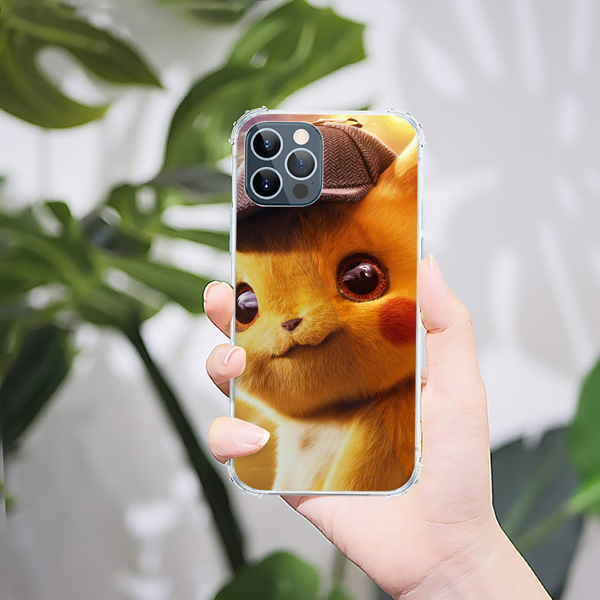 （画像用） ポケットモンスター Pokémon 【iPhone 12シリーズ対応】透明スマホケース（クリアソフトケース）